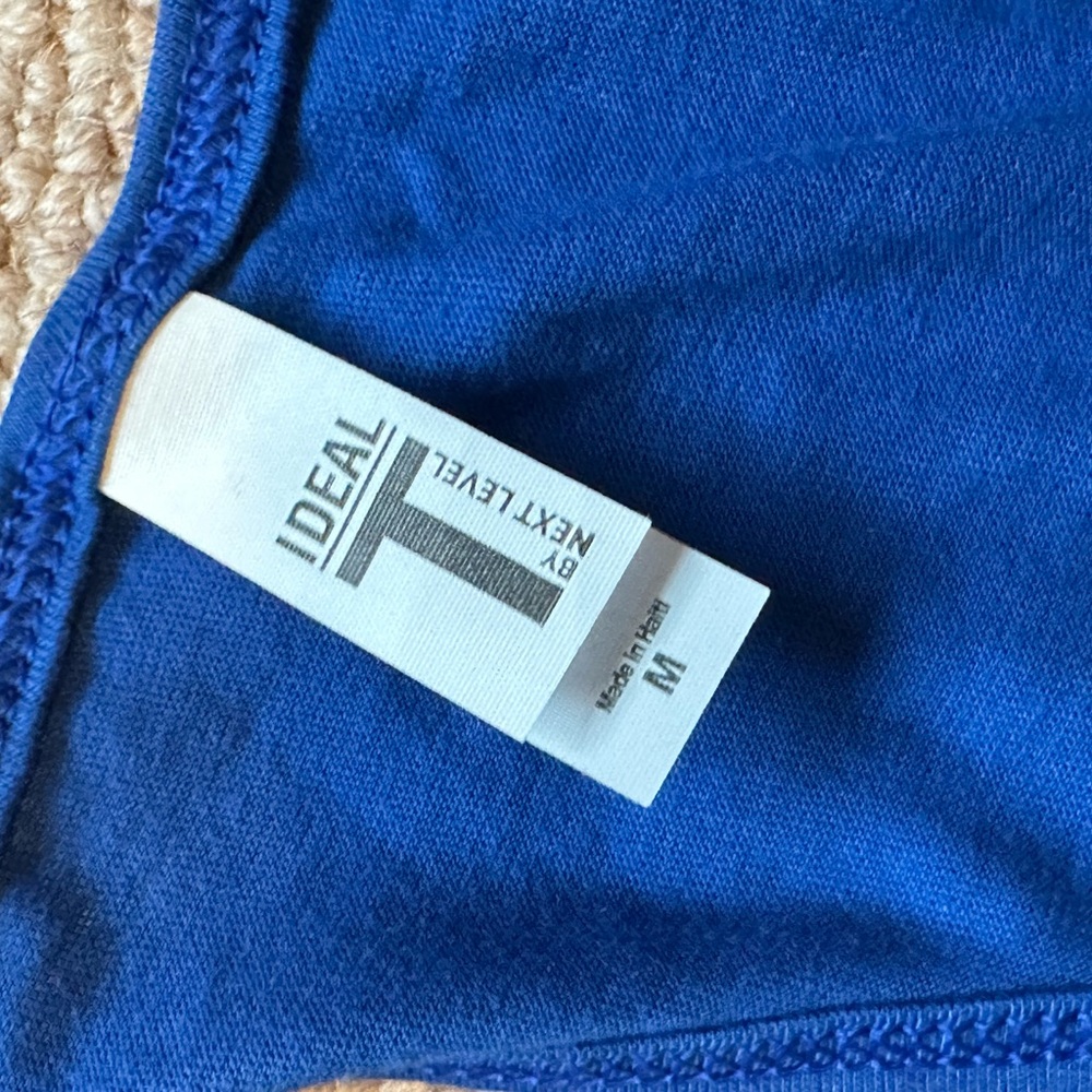 Blue Tank Top with Turtle Design - Picture 3 of 3